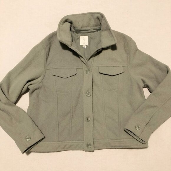 Joie Jackets & Blazers - Joie Anthropologie Soft Fleece Boxy Shacket Womens Size  XL